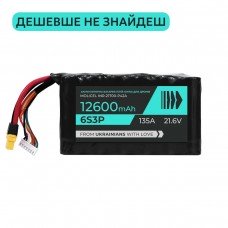 АКБ для FPV BTRY 6s3p Molicel (INR21700-P42A)