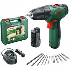 Дриль-шурупокрут акумуляторний Bosch EasyDrill 1200 (2 АКБ + набір свердел)